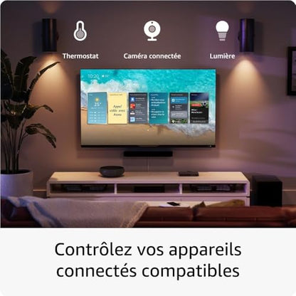 Amazon Fire TV Stick 4K Max (Nouvelle génération), Appareil de streaming avec fonctionnalité Écran dynamique et prenant en charge le Wi-Fi 6E